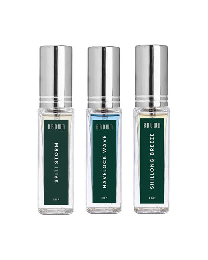 House of Brown Gateway Collection - Mini Perfume Set (3 x 10ml) House of Brown