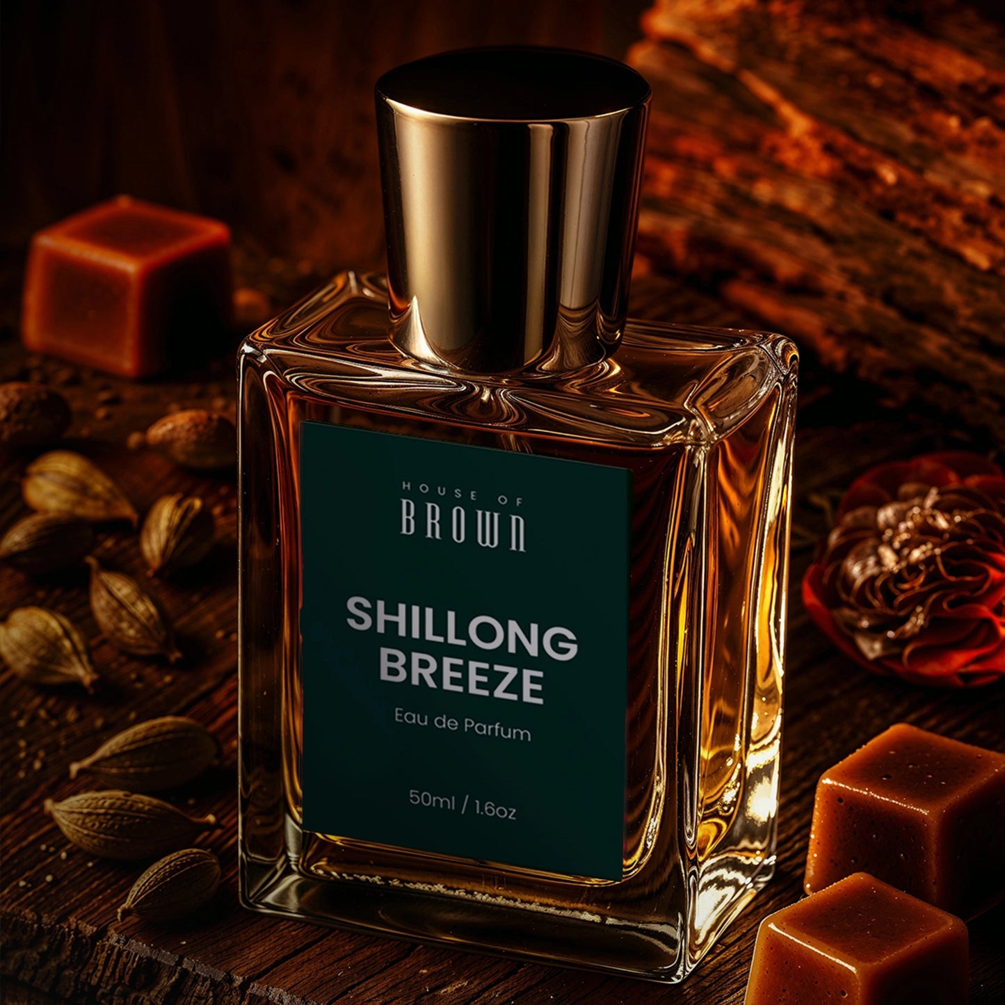 Shillong breeze caramel perfume 50ml bottle