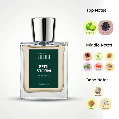 Spiti Storm 50ml – Musky Fresh Perfume  | Long Lasting House of Brown