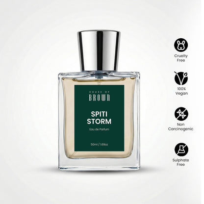 Spiti Storm 50ml – Musky Fresh Perfume  | Long Lasting House of Brown